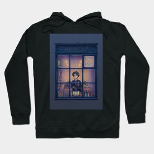 Black Books window Hoodie